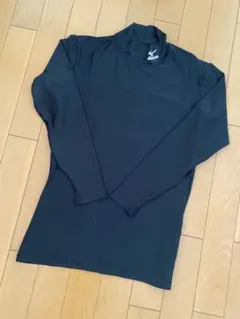 Mizuno メンズアンダーウェア　 ハイネック 長袖　ブラック　L
