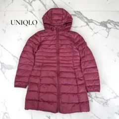 ★美品✨ UNIQLO ウルトラライトダウンコート パープル 【M】 D540