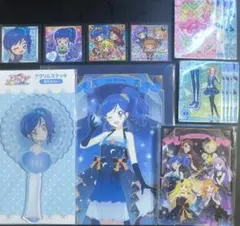 アイカツ アクリルスタンド 霧矢あおい 묶음 판매 アクリルステッキ