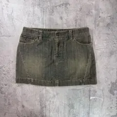 Y2K コーデュロイ ミニスカート アメカジ ストリート ヴィンテージ 古着女子のサムネイル