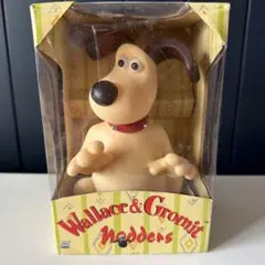 ウォレスとグルミット　Wallace&Gromit 頭振り　フィギュア