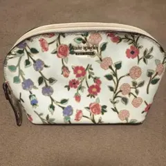 kate spade 花柄ポーチ