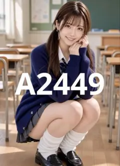 A2449【AI美女ポスターA4サイズ】高画質/高品質/