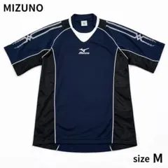 MIZUNO ミズノ ゲームシャツ ネイビー M 半袖 プラクティスシャツ