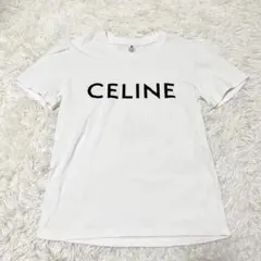 CELINE ホワイト Tシャツ