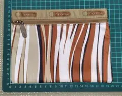 LeSportsac ストライプポーチ