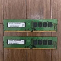 SanMax DDR4 8GB メモリー 2枚セット