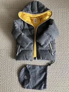 ビーミングバイビームス　ポケッタブルダウン　100 グレー