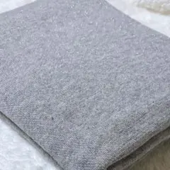 Basic PLUS+ 30/10 ソフトラメ裏毛 グレー杢 100cm 未使用