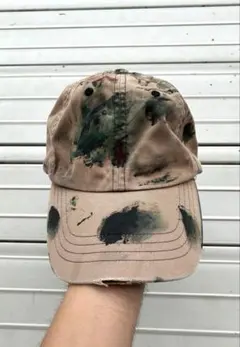 POLO RALPH LAUREN ブリーチ＆ペイント加工 キャップのサムネイル