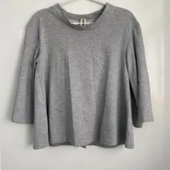 fairy 授乳服 M〜Lサイズ　グレー　カットソー　薄手トレーナー　トップス