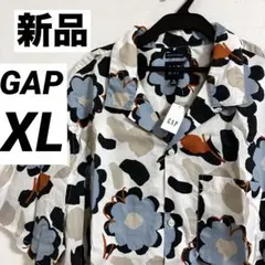 GAP ギャップ 半袖 シャツ XLサイズ　花柄のサムネイル