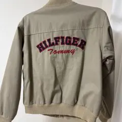 Tommy Hilfiger ベージュ ジップアップジャケット L