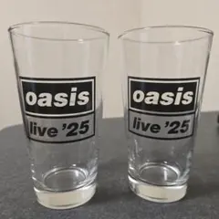 oasis live'25 記念グラス 未使用 - メルカリ