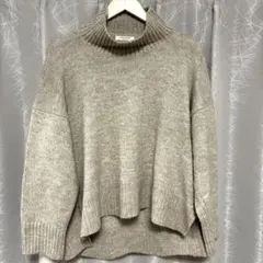 FREAKS STORE フリークスストア ハイネックニット　ベージュ