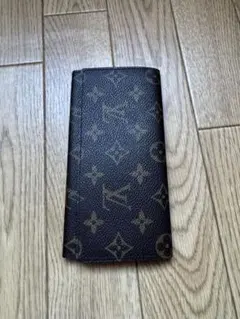 446 ルイヴィトン モノグラム 茶色 札入れ ロングウォレット 折り財布