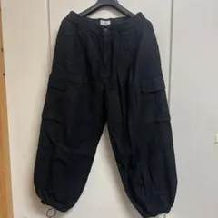 カーゴパンツ黒　RAGEBLUE