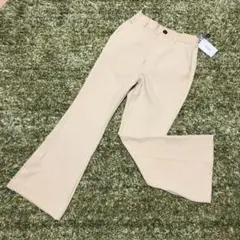 ✨お宝✨タグつき✨ディスコート レディース パンツ Ｓ クリーム イエローのサムネイル
