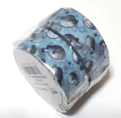 カモ井 mt マスキングテープ 百年百円市 まめまめ柄 ふぐドット 2本