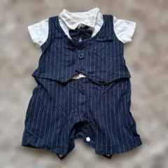 ベビー セレモニー スーツ風 ロンパース