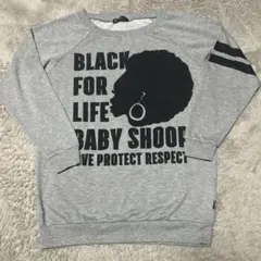 baby shoop グレー 長袖Tシャツ Fサイズのサムネイル