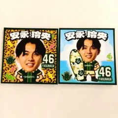 松本山雅 限定非売品 プレイヤーズシール 46番 安永玲央選手 2枚セット