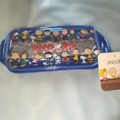 SNOOPY 角型ポーチ キャラクターイラスト