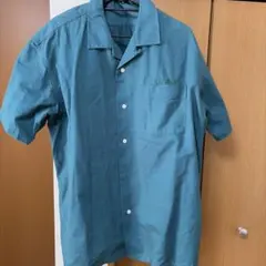 XLARGE 半袖シャツ グリーン ポケット付き