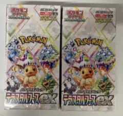 ポケモンカードゲーム テラスタルフェスex 2box シュリンク付