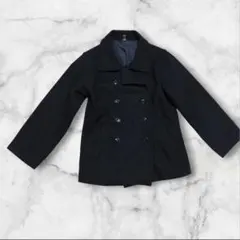 【美品】フェリシモ　ピーコート　サイズ１１０　アウター　男の子　ダブルジャケットのサムネイル