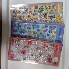 ベイマックス、ズートピア、モンスターズ・インク プチドロップシール