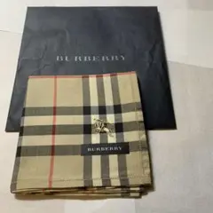BURBERRY チェック柄 ハンカチ