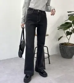 mystic ストレッチフレアデニム