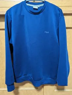 FILA フリース トレーナー 青
