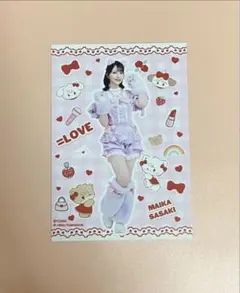 イコラブ　佐々木舞香　mikko コラボ 生写真