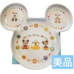 ディズニー ミッキー型 陶器プレート