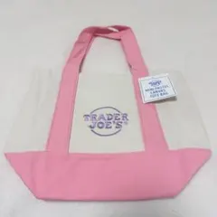【新品未使用】TRADER JOE'S エコバッグ ピンク