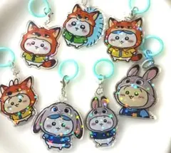 【ラストセット】ちいかわ ズートピアコラボ7種類 めじるしアクセサリー