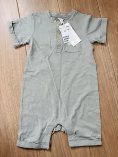 H&M オーガニックコットンロンパース 90