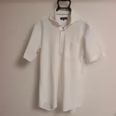 TAKAQ 半袖シャツ ホワイト L