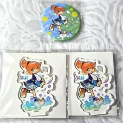 ぷよクエカフェ2025 アルル アクスタ&缶バッジ