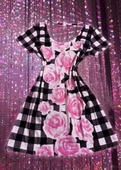 最終値下げ‼️CECIL McBEE 花柄ワンピース　姫ギャル　平成　姫カジ系
