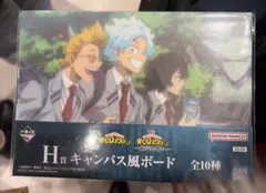 一番くじ　僕のヒーローアカデミア　H賞 キャンバス風ボード　紡がれる想い 1