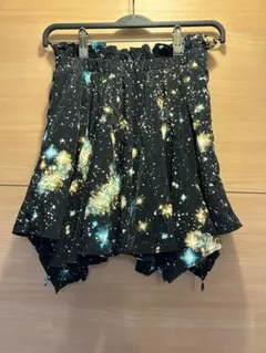 マミタス　mmts 宇宙柄　ミニスカート
