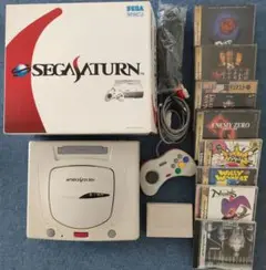 セガサターン 本体 + ゲームソフト一式(8ゲーム)
