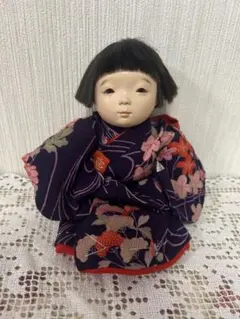 アンティーク古布着物　人形着物　市松人形着物　重ね着つき 骨董「緑青」〈Vol26〉特集:古布・古裂 市松人形の着物仕立て方