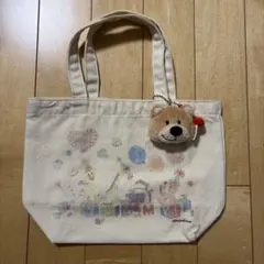 Suzy's Zoo トートバッグ ぬいぐるみチャーム付き