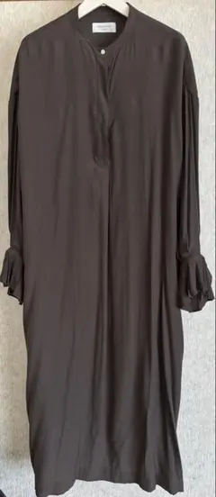 OPAQUE.CLIP ロングワンピ　ブラウン L 40 レディース 長袖 美品