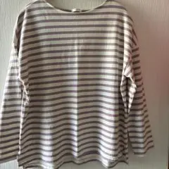 CINEMA CLUB M ストライプ長袖Tシャツ　M ハニーズ