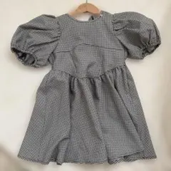 プティマイン　ワンピース　フォーマル　ギンガムチェック